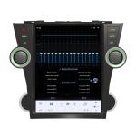 Buy cheap 12 Inch Qualcomm Car Android Head Unit Tesla Style Android11 For Toyota Highlander 2009-2013 from wholesalers