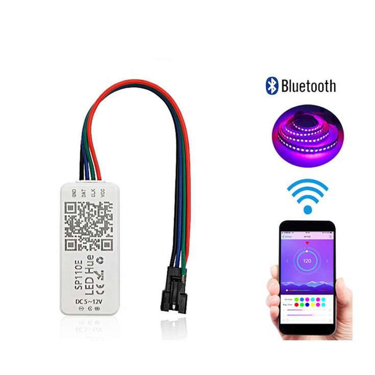 Buy cheap DC 12V Sp110e LED Controller Mini SPI With Phone Bluetooth App Control from wholesalers