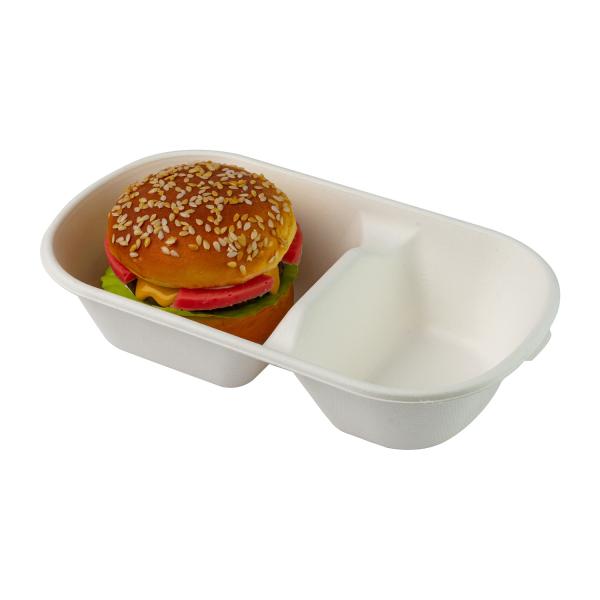 Buy cheap Biodegradable Sugarcane Bagasse Food Container Cutlery Eco Disposable Sugarcane Pulp from wholesalers