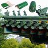 Buy cheap Glazed Green Customizable Chinese Roofing Tiles China Ceramic Roof Tiles 180*110mm from wholesalers