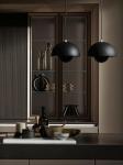 2024 New Custom Color Design Luxury Wood Veneer Kitchen Cabinet With Island