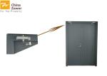 High Decoration Galvanized Steel PVC/ Powder Coated Commercial Double Fire
