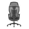 Buy cheap Modern Executive Mesh Office Chair with Fixed Headrest and High Back from wholesalers