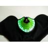Buy cheap Role play custom green spider-man EL mask hot sale popular music party glow in the dark light sound activated led mask from wholesalers