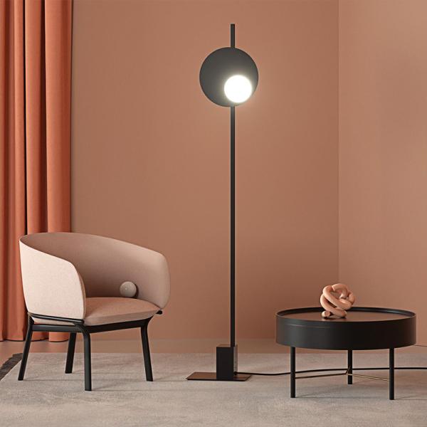 Buy cheap Nordic post modern simple creative floor lamp light luxury living room Kwic LED Floor Lamp(WH-MFL-173) from wholesalers