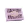 Buy cheap Square Lace Laser Cut Chocolate Paper Box For Wedding Invitation from wholesalers