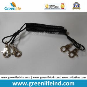 China Strong Retractable Stretchy Coiled Tooling Lanyard Rope String Protection on sale