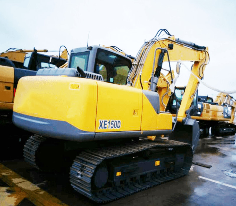 Hino J05E-TI Preowned Kobelco Excavator XE150D Minimum Ground Clearance 145mm