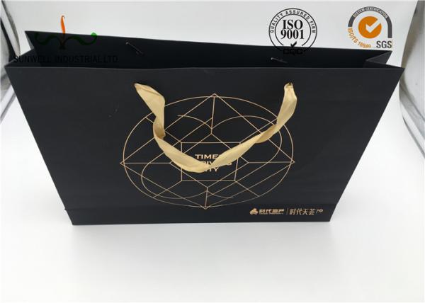 Buy cheap Hand Length Handle Cardboard Shopping Bags Industrial Use FSC Certified from wholesalers