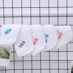 Extra Soft Cotton Muslin Face Washcloths 6 Layer Natural For Girls / Boys