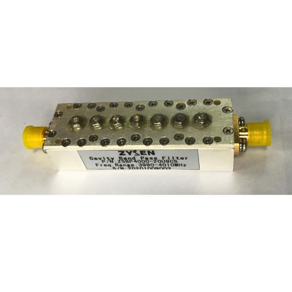 Buy cheap 1.5dB 10W RF Cavity Filter 4010MHz Cavity Band Pass Filter from wholesalers