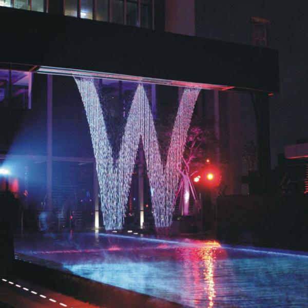 Buy cheap Indoor Interactive Words Pic Show Programmable Water Curtain from wholesalers