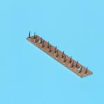 Bruckner Fabric Finishing Machine Parts Stenter Pin Bar Pin Plate 0.99*13 Carbon