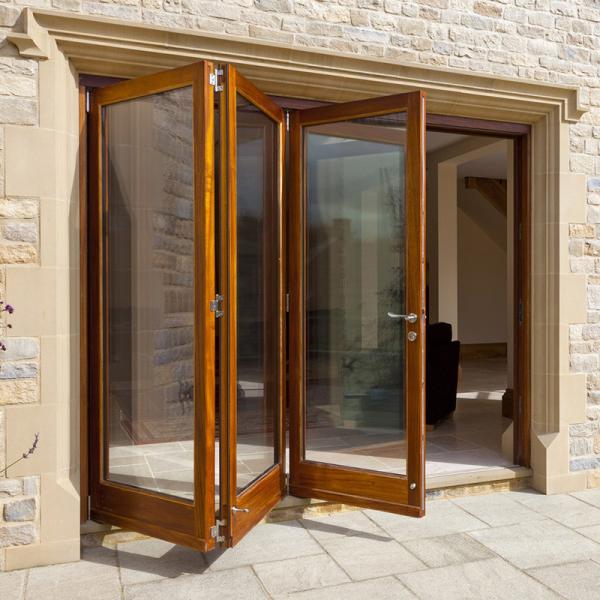 Buy cheap Patio Waterproof Aluminum Folding Windows Exterior Foldable Windows For Apartment from wholesalers
