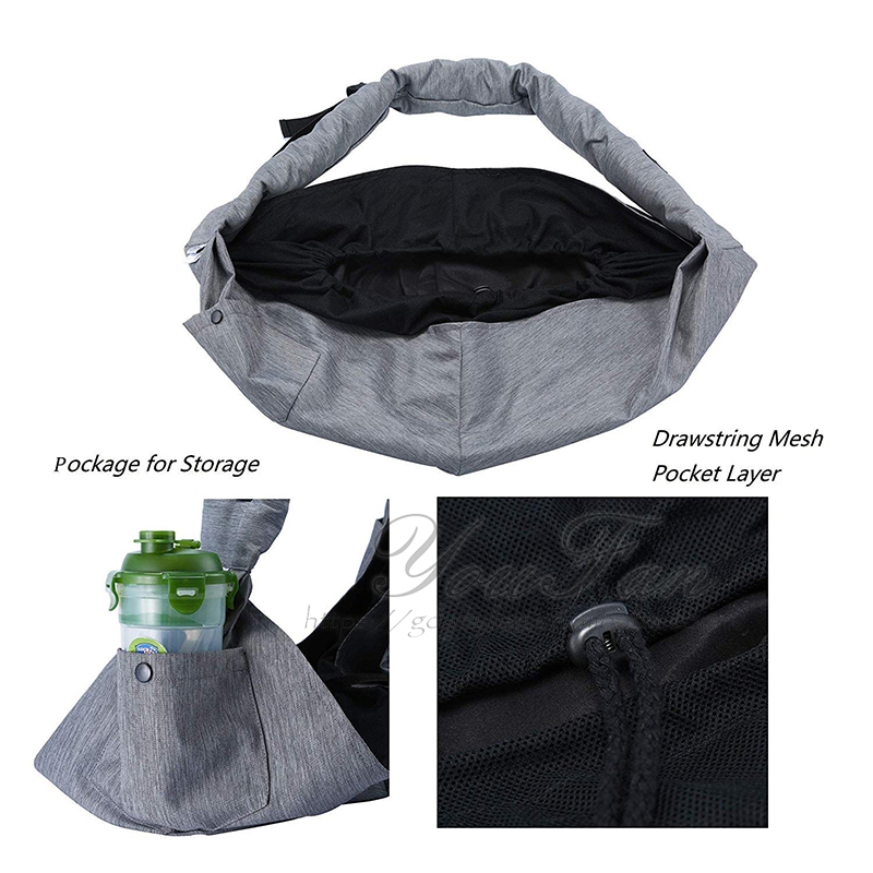 Waterproof Pet Sling Carrier Bag For All Seasons Outdoor Activities