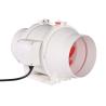Buy cheap 240V White 8 Inch 200 500 800 CFM Complete Round Bathroom Exhaust Fan with Carbon Filter from wholesalers