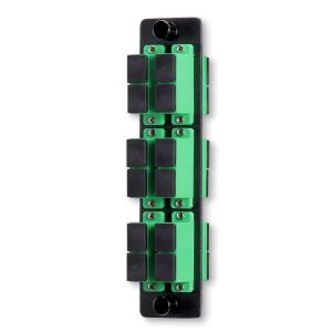 Wholesale SC 12 6 Position Fiber Optic Adapter Panel With Duplex Single Mode Adapter from china suppliers