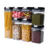 Buy cheap 7 Pieces Pantry Food Container Sets Eco Friendly Transparent Stackable from wholesalers