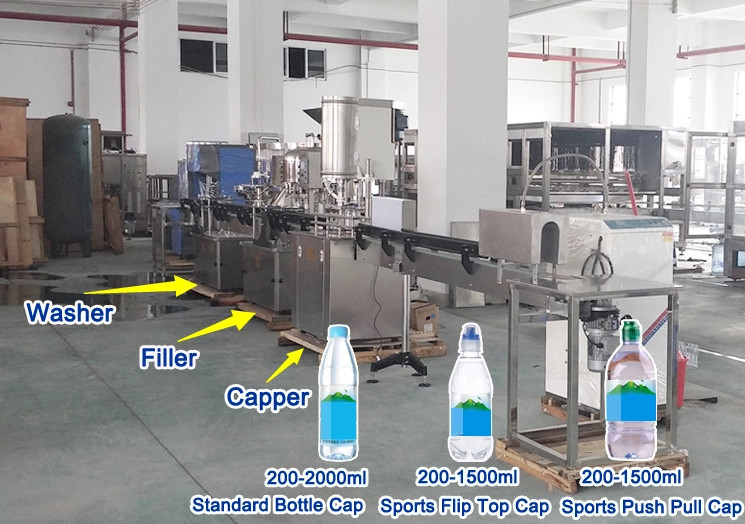 6000 BPH Complete Bottled Water Production Lines Factory Direct Supply