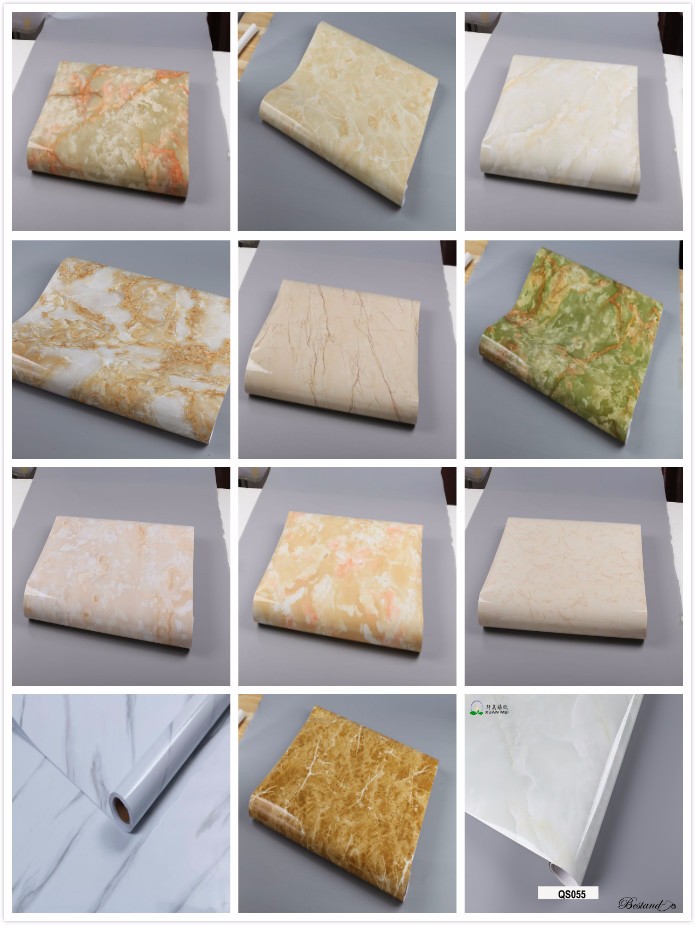 Leading Time 3-5 Days Free Sample Contact us. Outstanding Durability Marble Design Self Adhesive Plastic Furniture Film