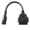 Buy cheap Length 30cm Motorcycle Control Cables Black OBD2 Female To 3 Pin OBD from wholesalers
