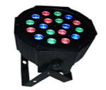 Cheap Indoor Led Par Light 18 X 1w/3w Flat Par Plastic House Low Cost TSA119