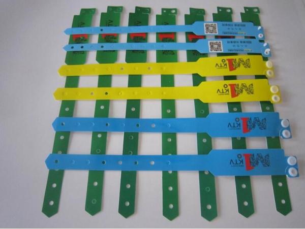 Buy cheap Cheap PVC Bracelet ID NFC Disposable Medical Bracelet , Custom Print Logo , Many Size Avaiable from wholesalers