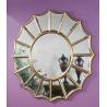 Buy cheap Gold Metal And Mirror Wall Decor , Gold Metal Frame Abstract Mirror Wall Art from wholesalers