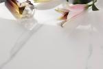 Fashionable White Marble Like Porcelain Tile / Polished Porcelain Floor Tile