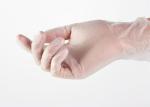Commercial Powder Free Nitrile Gloves 4 Mil Non Sterile Clear Vinyl Gloves