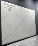 Inside Floor Antibacterial White Polished Porcelain Tile For Bathroom And Grade