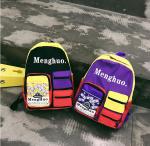 2018 summer new factory direct backpack Korean leisure sports contrasting