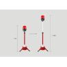Buy cheap Red Round LED Pole Police Beacon Light Height Adjustable for Road Warning from wholesalers