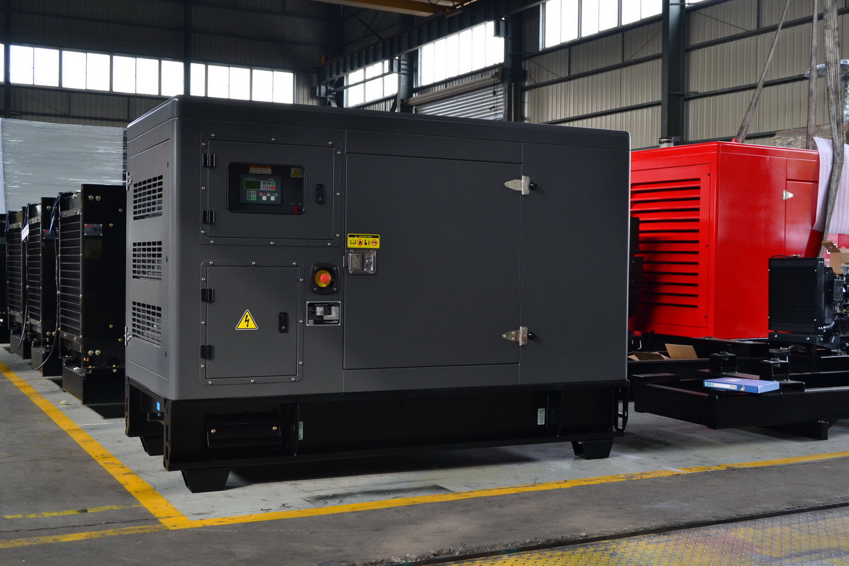 Water Cooling 400V 36KW Cummins Silent Diesel Generator Set