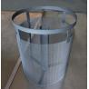 Buy cheap Precious Metal Coated Titanium Electrode Barrel Mesh Welding For Degrading Organic Wastewater from wholesalers