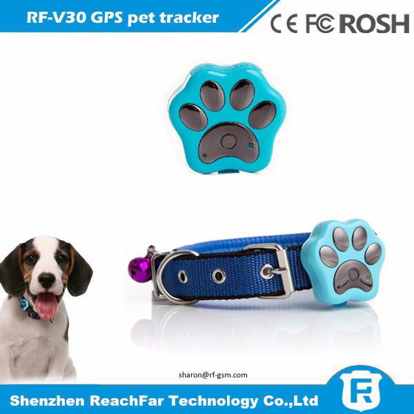 Buy cheap Newest product imei number tracking online waterproof pet gps tracker with smart LED lgihts from wholesalers