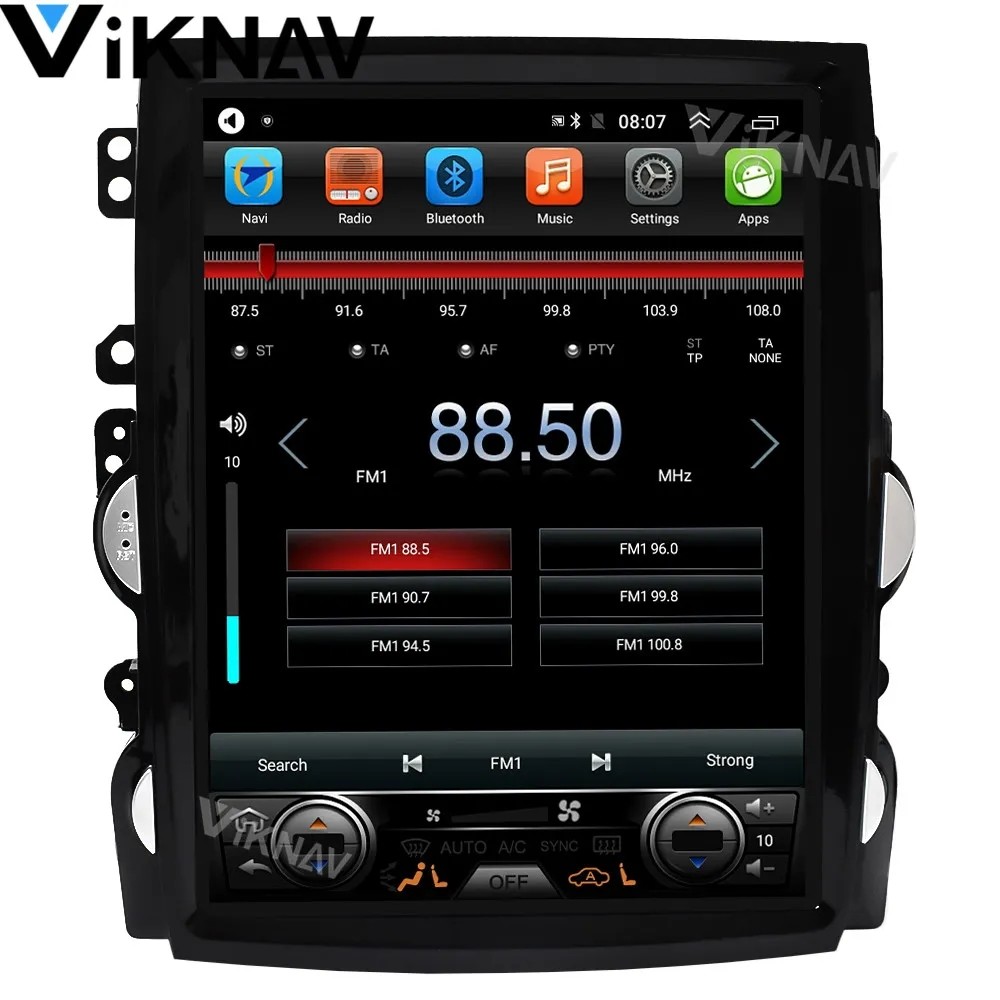 12.1 inch Android Auto Head Unit For 2009-2013 Chevrolet Malibu Multimedia Player Navigation 4G Wireless Carplay