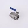 Buy cheap Female Connection SS304 DN65 Stainless Steel Pipe Fitting Manual Control Ball Valve from wholesalers