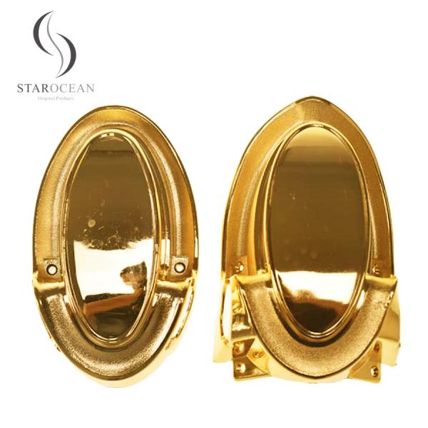 Buy cheap Custom Coffin Hardware Wholesale Electroplating Perfect Funeral Decoration 6#G from wholesalers