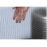 Buy cheap Silver Color Fence 2*2cm Galvanized Welded Wire Mesh Rolls Carbon Steel from wholesalers