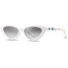 Buy cheap KIDS SUNGLASS 63209 PLASTIC FRAME CAT EYE CUTE FASHIONABLE NON PORLARIZED LENS from wholesalers