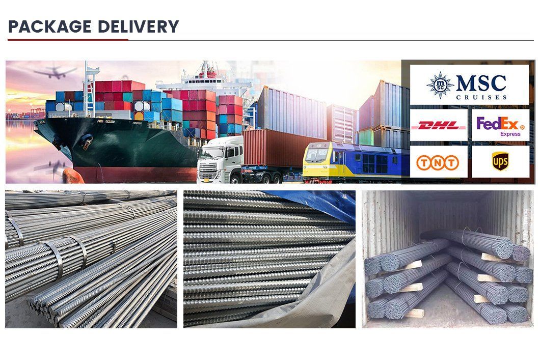 Construction Machinery Used Manufacturer Price Sales 6m 12m HRB400 HRB500 Hot Rolled Steel Rebar