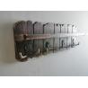 Buy cheap 15.75 Inch, 4 Pieces Double Metal Hooks, Wood Wall-Mounted Coat Rack from wholesalers