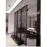 Buy cheap 304 316 rose gold with hairline finish stainless steel home room divider and hotel screen from wholesalers