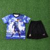 Buy cheap Real Madrid Children Clothing Ronaldo Commemorative Edition Jersey Group Customization from wholesalers