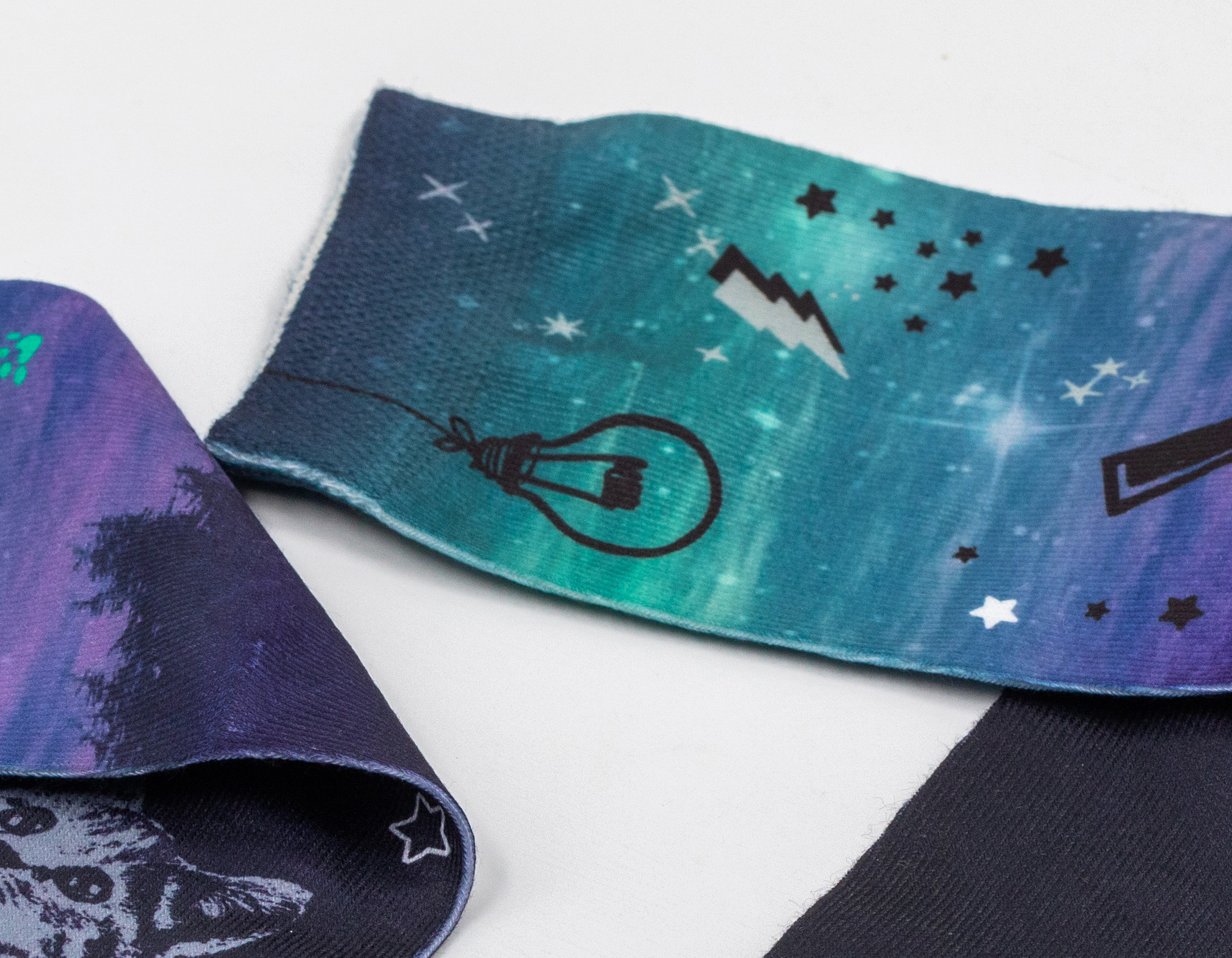 Digital 3D Print 61% Polyester Printed Ankle Socks For Sports Crew