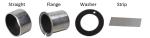 Pneumatic Valves Sleeve Bushing | Pneumatic Valve Steel Bronze Bearing & Thrust