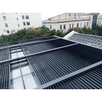 Buy cheap Powder Coating 1.0mm Retractable Louvre Skylight Roof System product