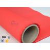 Buy cheap Heat Resistant Flame Proof Acrylic Coated Fiberglass Fire Blanket 490g Red from wholesalers