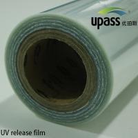 Buy cheap PET Anti Static UV Release Film Taping And Labeling Application Film product
